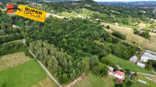 Urocza zielona działka z WZ 37,56ar Odrzykoń