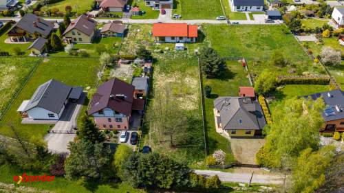 ul.Asnyka/spokojne os. domów - działka z mediami 