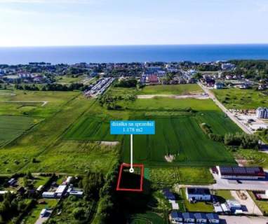 Ustronie Morskie działka 1100 m do morza