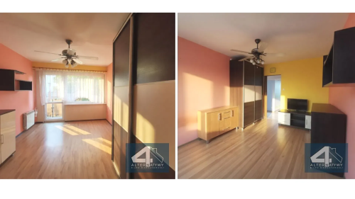 3Pokoje Balkon Wolność Do remontu