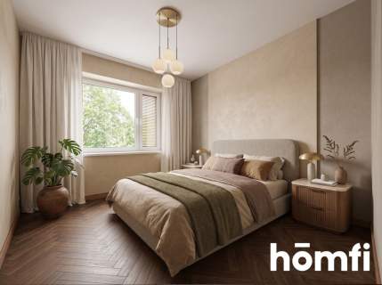 3 ODDZIELNE POKOJE PARTER DUŻY BALKON