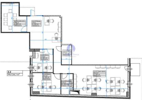 Wola lokal biurowy 151,53m2 do wynajęcia