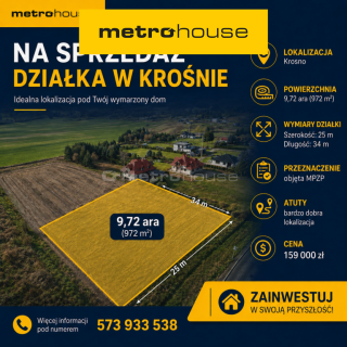 Działka budowlana w Krośnie