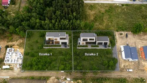 Działka budowlana z lasem , prąd, woda, gaz