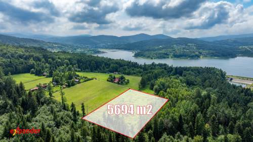 przy Lesie-na Wzgórzu-550m od Jeziora Mucharskiego