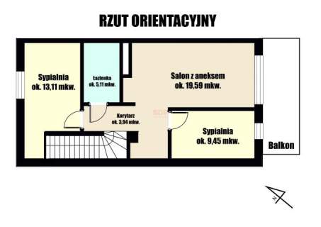 3 pokoje do aranżacji Błękitna Laguna ostatnie mieszkanie HO