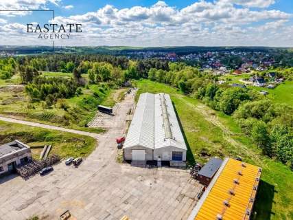 Nowoczesna hala 650 m z kanałem i bramą TIR