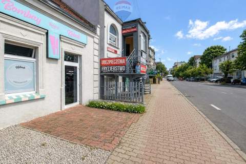 Lokal użytkowy i mieszkanie centrum Kostrzyn Wlkp.