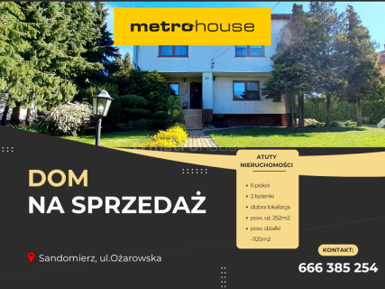 Dom z potencjałem komercyjnym w Sandomierzu
