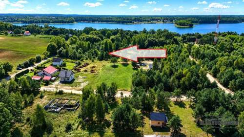 200 m OD JEZIORA PILE - DZIAŁKA BUDOWLANA - DĄBROW