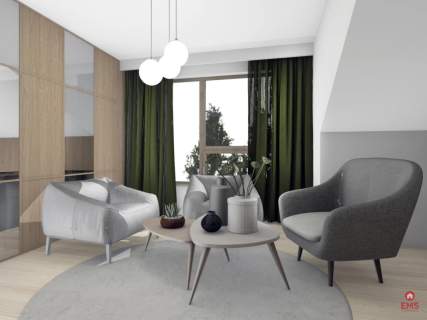 Apartament z antresolą
