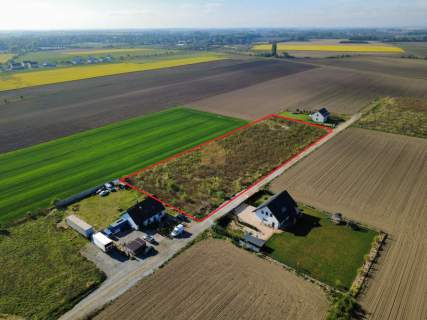 Duża działka 7250m2 wz na dom