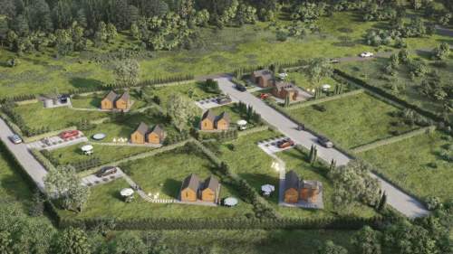 Domek 35m2 z możliwością całorocznego zamieszkania