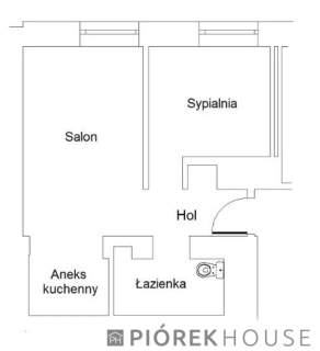 2-pokojowe mieszkanie na Bielanach