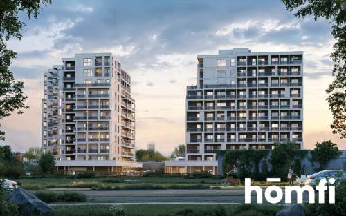 Dwupokojowe mieszkanie z balkonem 10 m