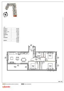 Dwustronny apartament