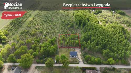 Malownicza działka z dobrym dojazdem do Trójmiasta
