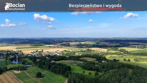 Malownicza działka pod zabudowę - Łapino 