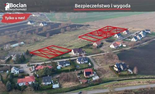 Kompleks działek z dobrym dojazdem do Trójmiasta 