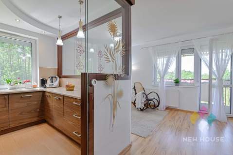 Słupy, dwupoziomowe mieszkanie, balkon, m.post.