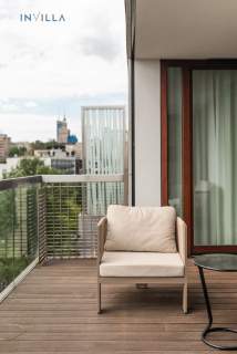 Penthouse z tarasem w sercu Powiśla