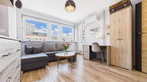 for rent Centrum ul. Zgoda 2 pokoje balkon