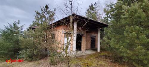 Dom willa do skończenia nad jeziorem Anastazewo duża działka...