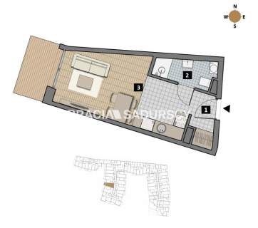 Dostępne mieszkania od 25m2 do 63m2. 