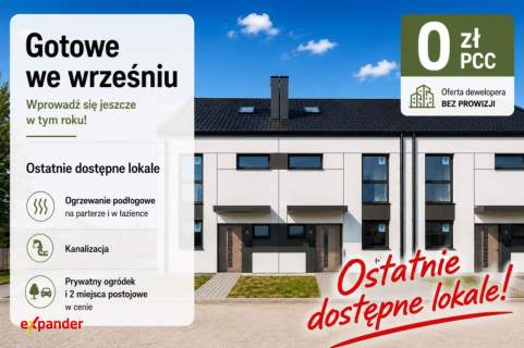 Gotowe we wrześniu ogród podłogówka