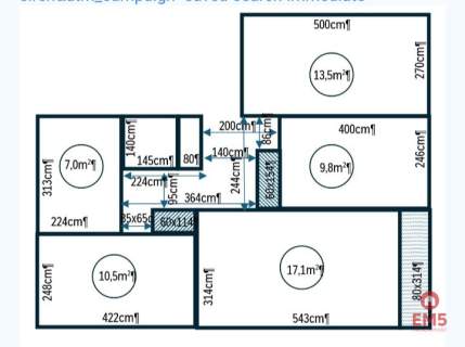 4 pokoje centrum Suwałk 5373zł/m2