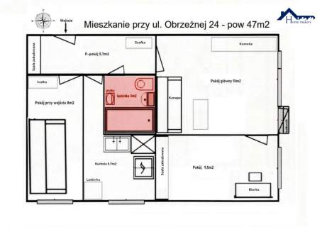 3 POKOJE MOKOTÓW DOBRA KOMUNIKACJA INWESTYCJA