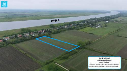 Działka siedliskowa blisko morza i miasta
