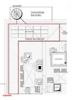 Ekskluzywny apartament z tarasem widokowym przy Pa