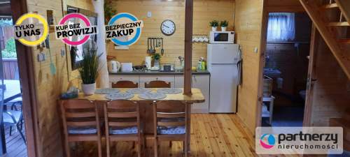 Domek nad jeziorem Żarnowieckim