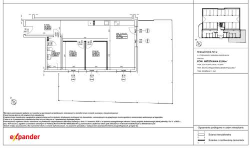CIECHOCINEK 3 POKOJE 63,80 M2 Z DUŻYM OGRODEM 