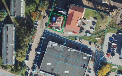 Budynek handlowo - usługowy z częścią mieszkalną w centrum Słup