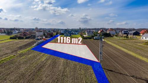 Paniówki, działki pod dom od 1116 m 