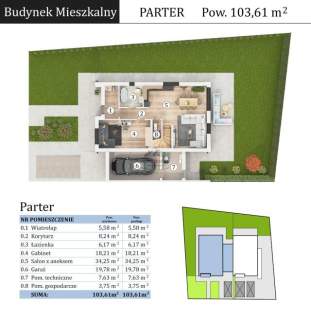 Dom 180m2 z działką 500m2, wysoki standard