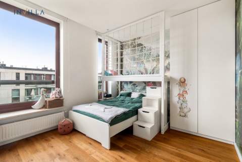 Penthouse z tarasem w sercu Powiśla