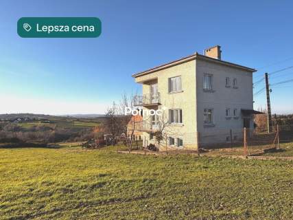 Łapczyca dom wolnostojący na widokowej działce