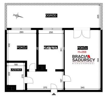 2 pok. kuchnia, 51m2, Płaszów, Bagry, ogródek