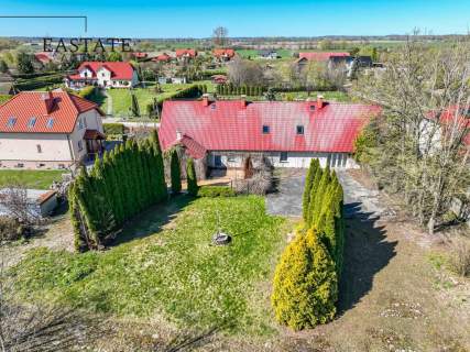 Działki z pensjonatem o łącznej powierzchni 5500m2