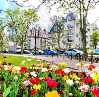 Apartament 4 os. z balkonem i widokiem na morze.