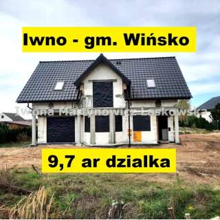 Dom wolnostojący, 9 ar działka, Iwno - Ścinawa
