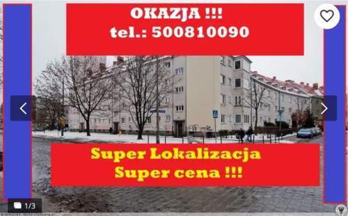 Sprzedam Super lokalizacja super cena Krzyki mieszkanie