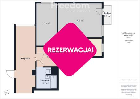 2 pokoje z możliwością 3 w północnym Koszalinie