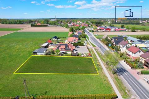 Działka budowlana 1256 m przy trasie mazurskiej - MPZP