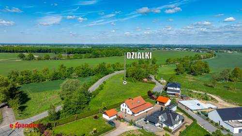 Działka wśród terenów zielonych z ładnymi widokami