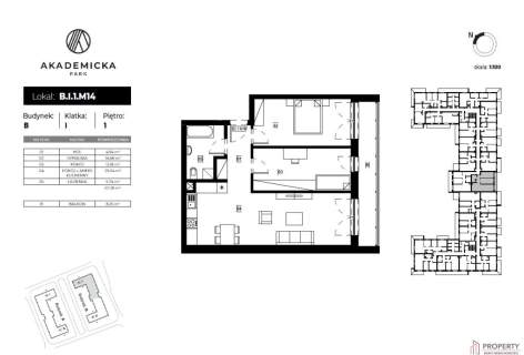 Mieszkanie, 67 m2, Akademicka, Dębica