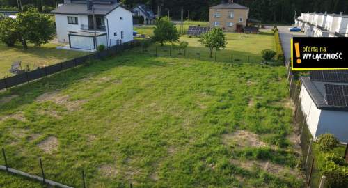 Działka budowlana 1085 m Przy lesie Żory